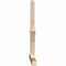 Ekena Millwork Richland Smooth Timber Gable Bracket, Douglas Fir, 108"W x 54"H x 3 1/2"D x 3 1/2"F, 12/12 Pitch GBW108X54X0404RIC00SDF - alternate 4